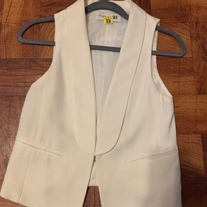 Cream Vest